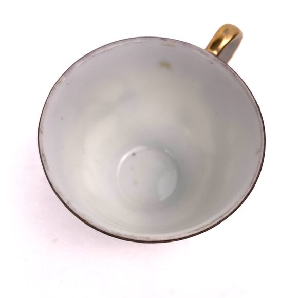 Vintage Japanese Moriage Dragon Demitasse Tea Set – Hand-Painted, 3 Cup & Saucer - Picture 12 of 12